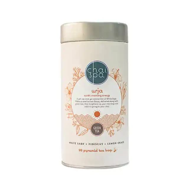 Chai Spa Green Tea Urja (1 Tinof20 tea bags)