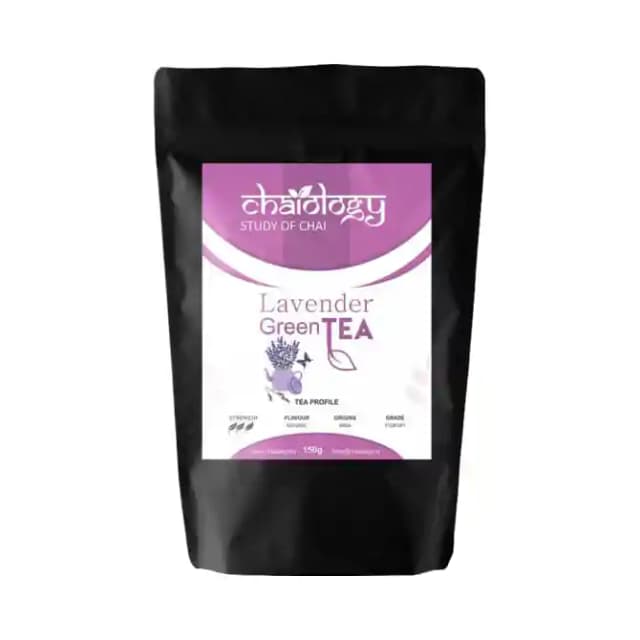 Chaiology Green Tea Lavender (1 Packet Of 150 gm Tea)