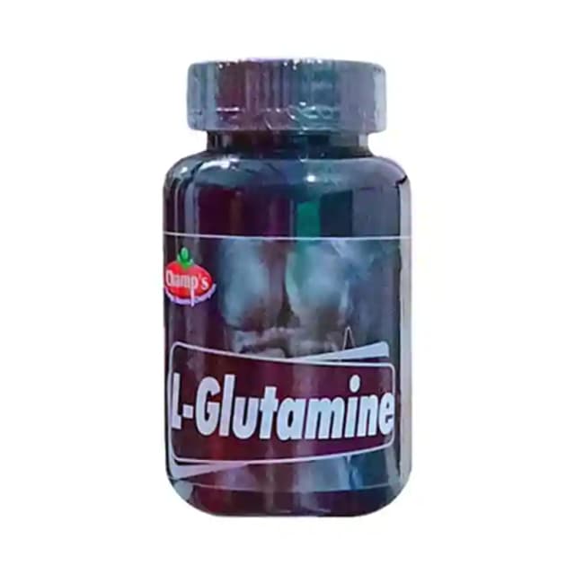 Champs L Glutamine (1 Bottle of 300 gm Powder)