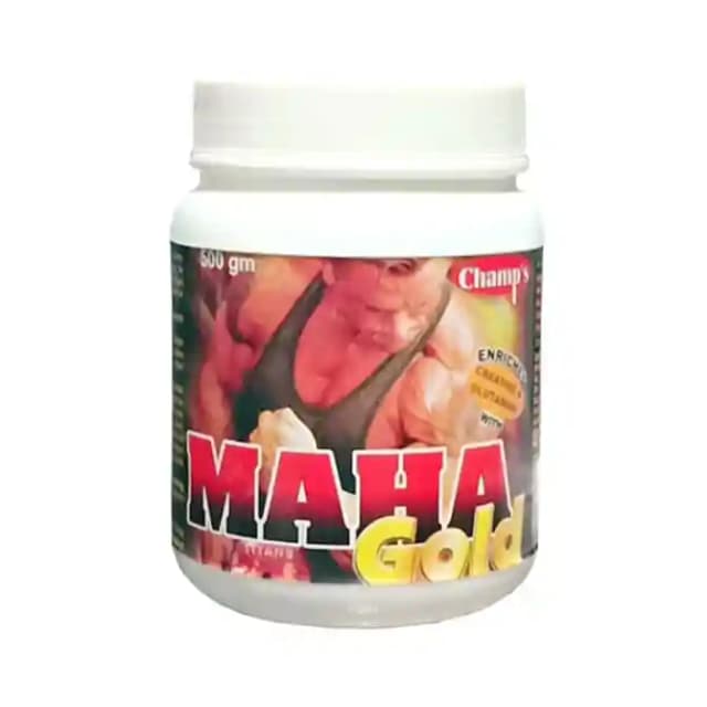 Champs Maha Gold Chocolate Brownie (1 Jar Of 500 gm Powder)