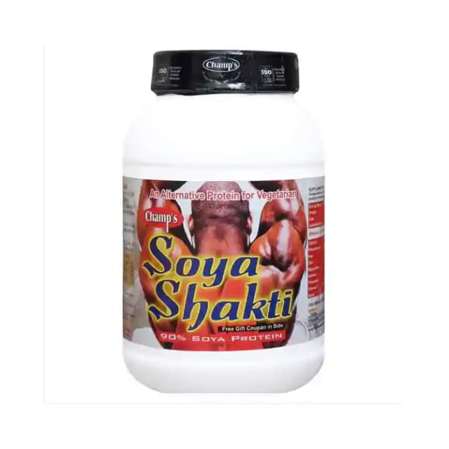 Champs Soya Shakti Chocolate Brownie (1 Jar Of 2 kg Powder)