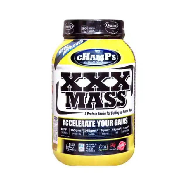 Champs XXX Mass American Ice Cream (1 Jar Of 2 lb Powder)