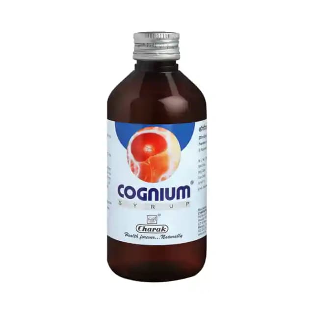 Charak Cognium Syrup (1 Bottle of 200 ml Syrup)