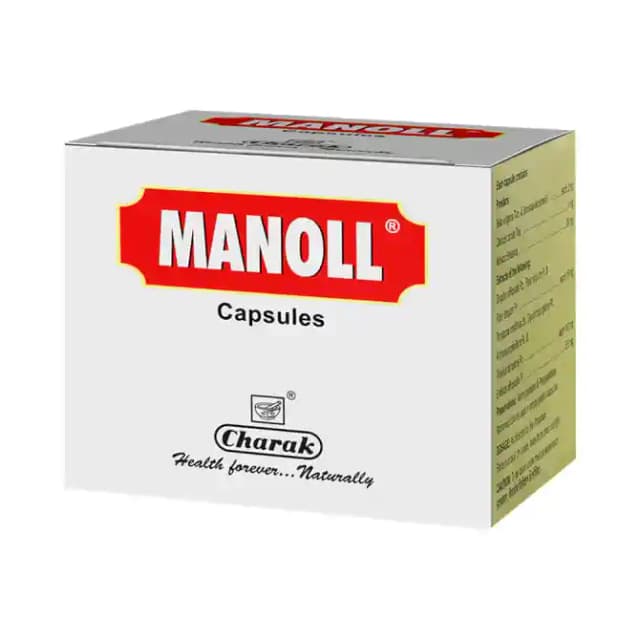 Charak Manoll (1 Strip Of 20 capsules)