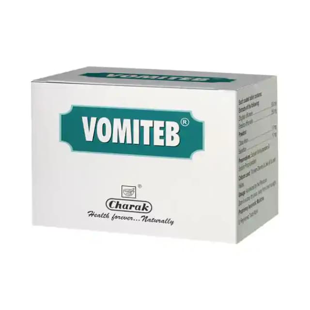 Charak Vomiteb (1 Strip Of 30 tablets)