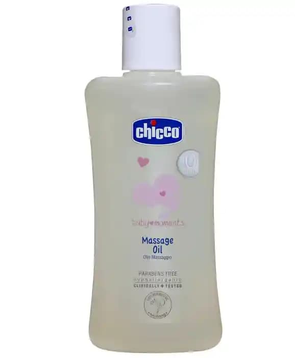 Chicco Baby Moments Massage Oil (1 Bottle of 200 ml Oil)