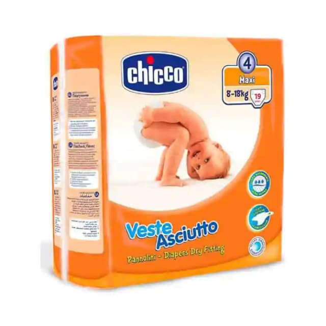 Chicco Diapers Dry Fitting Maxi (1 Packet Of 19 pieces)