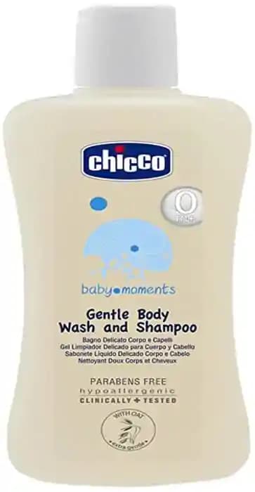Chicco Gentle Body Wash and Shampoo (1 Bottle of 100 ml Shampoo)