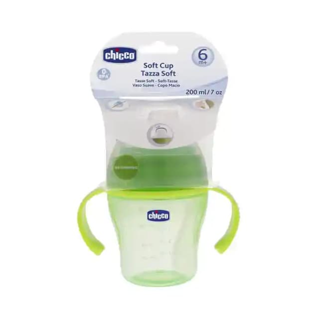 Chicco Soft Cup Green (1 Packet Of 1 Cup)