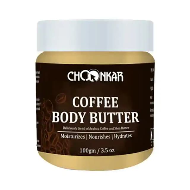 Choonkar Body Butter Coffee (1 Jar Of 100 gm Cream)