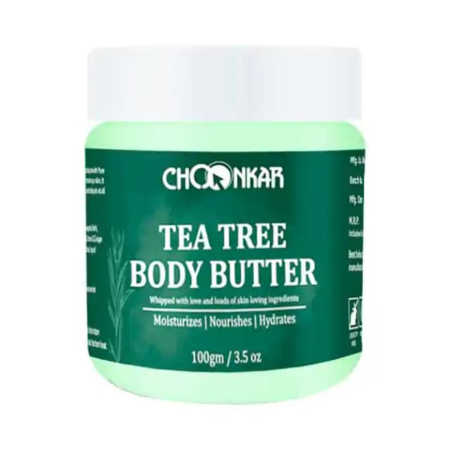 Choonkar Body Butter Tea Tree (1 Jar Of 100 gm Cream)