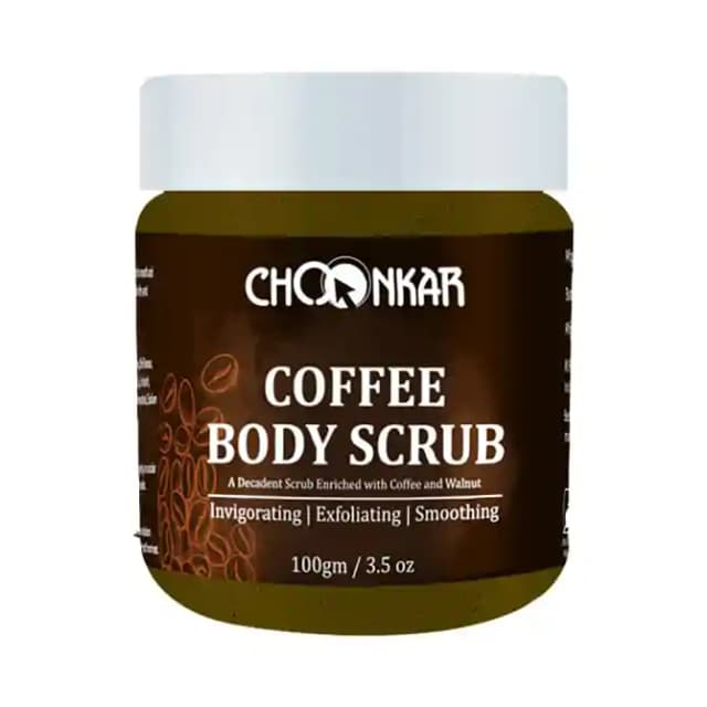 Choonkar Body Scrub Coffee (1 Jar Of 100 gm Scrub)