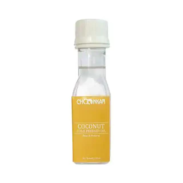 Choonkar Coconut Cold Pressed Oil (1 Bottle of 60 ml Oil)