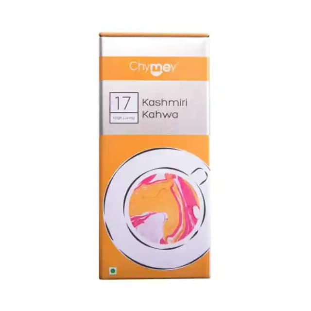 Chymey Green Leaf Tea Kashmiri Kahwa (1 Box Of 100 gm Tea)