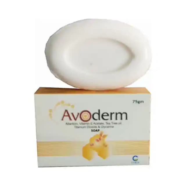 Ciaga Avoderm Soap (1 Box Of 75 gm Soap)