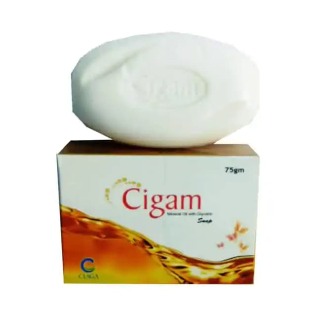 Ciaga Cigam Soap (1 Box Of 75 gm Soap)