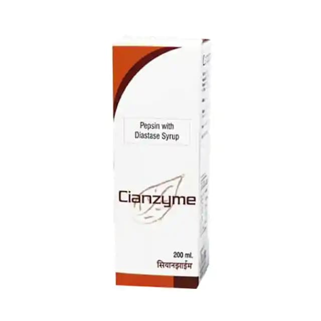 Cianzyme Syrup (1 Bottle of 200 ml Syrup)