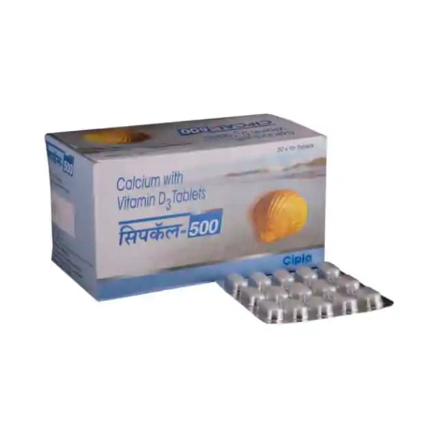 Cipcal 500 (15 tablets in 1 strip)