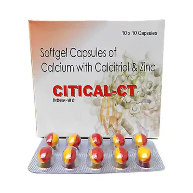 Citical CT (1 Strip Of 10 capsules)