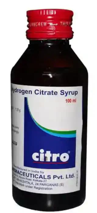 Citro Syrup (1 Bottle of 100 ml Syrup)