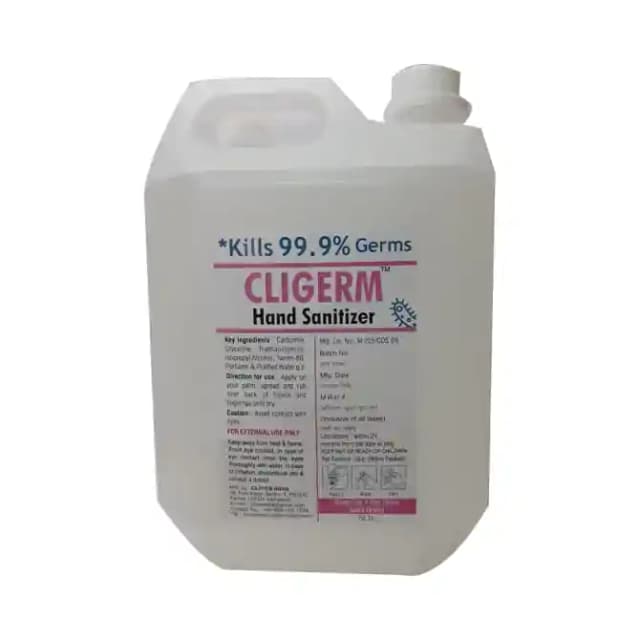 Cligerm Hand Sanitizer (1 Canisterof5 Ltr Sanitizer)