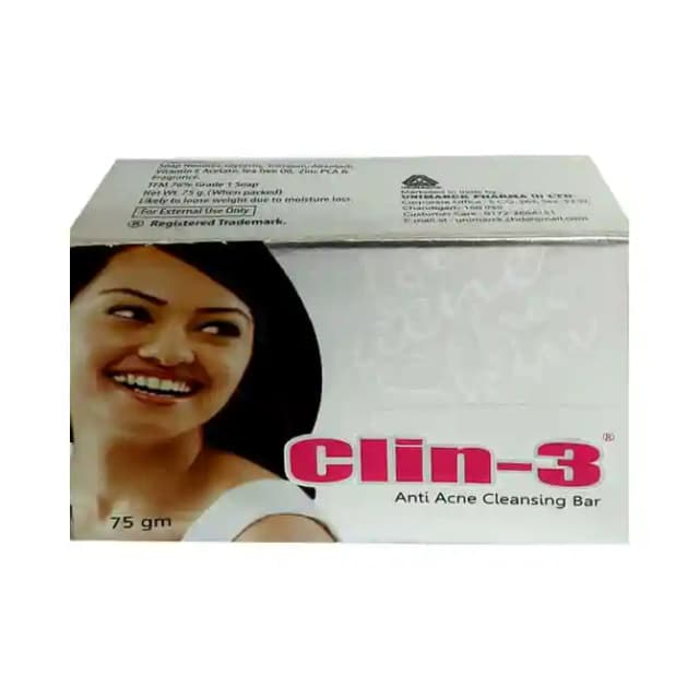 Clin 3 Soap (1 Packet Of 75 gm Soap)