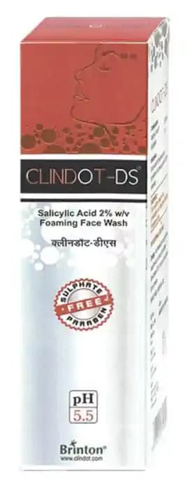 Clindot DS Face Wash (1 Bottle of 60 ml Face Wash)