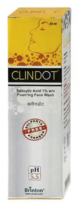 Clindot Face Wash (1 Bottle of 60 ml Face Wash)