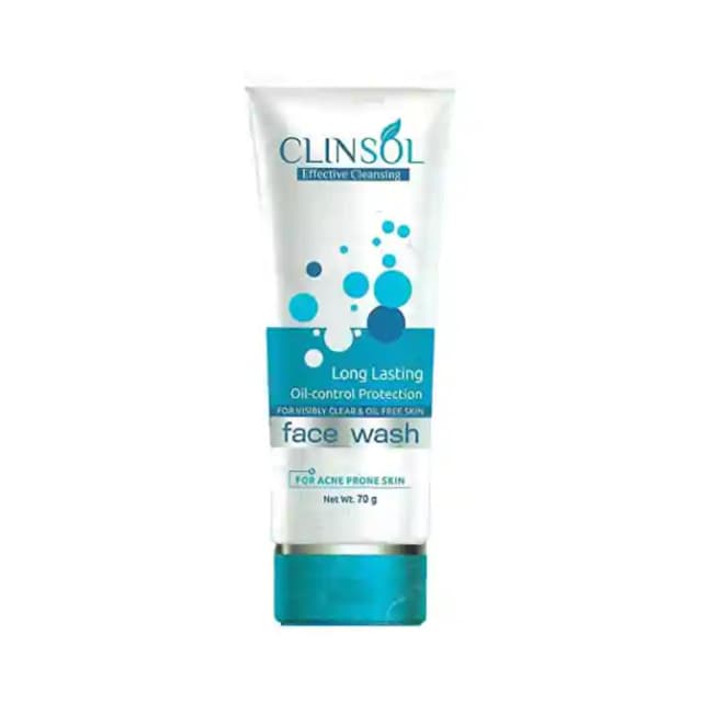 Clinsol Face Wash (1 tube of 70 gm Face Wash)