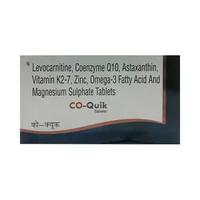 CO Quik (1 Strip Of 10 tablets)