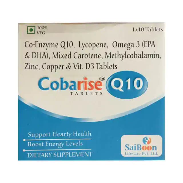 Cobarise Q10 (1 Strip Of 10 tablets)