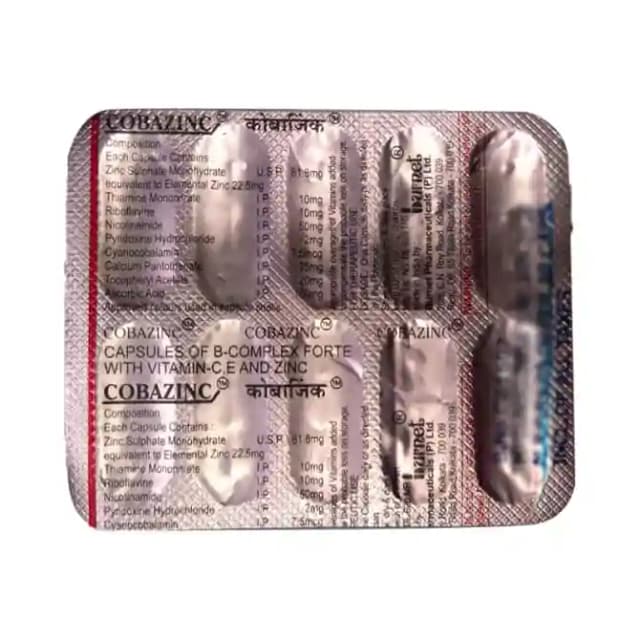 Cobazinc (1 Strip Of 10 capsules)