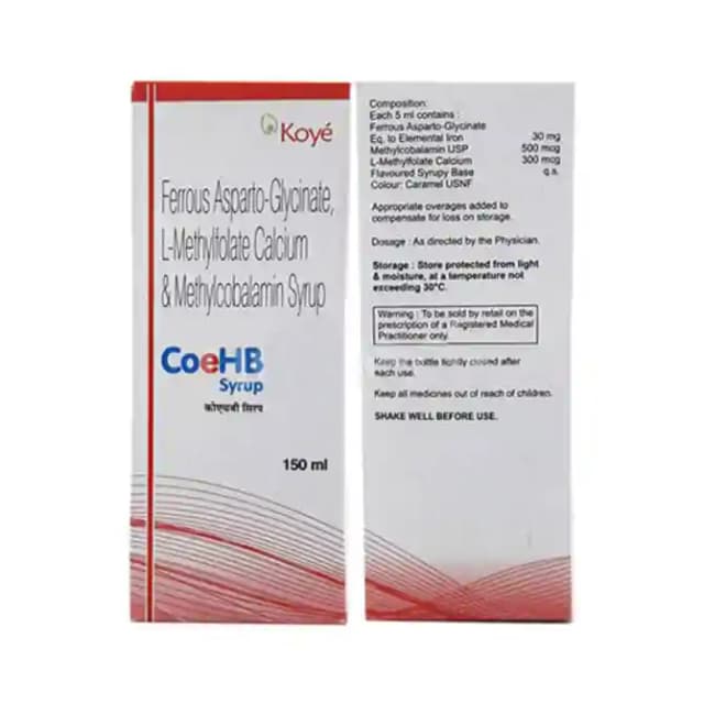 COEHB Syrup (1 Bottle of 150 ml Syrup)
