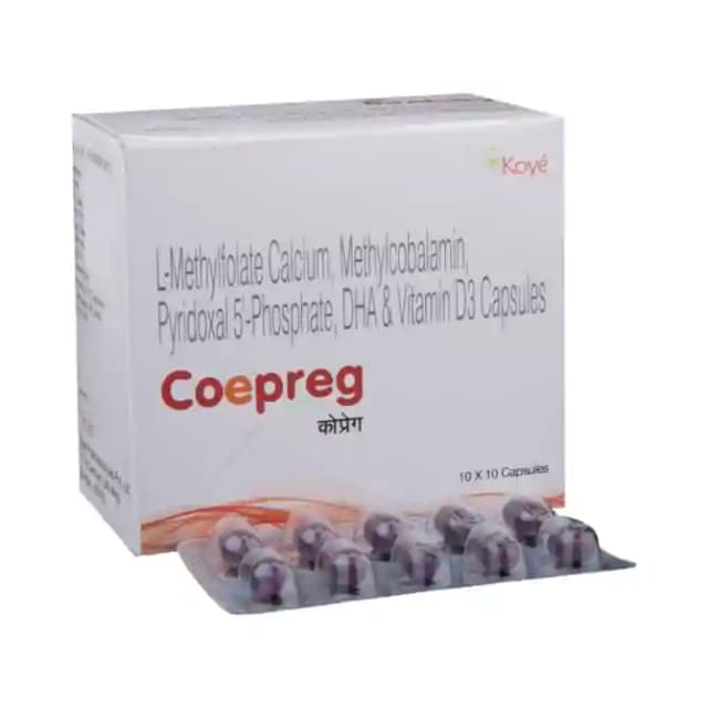 Coepreg (1 Strip Of 10 soft gelatin capsules)