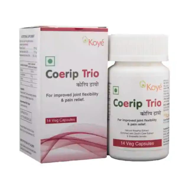 Coerip Trio (14 Capsules in 1 Bottle)