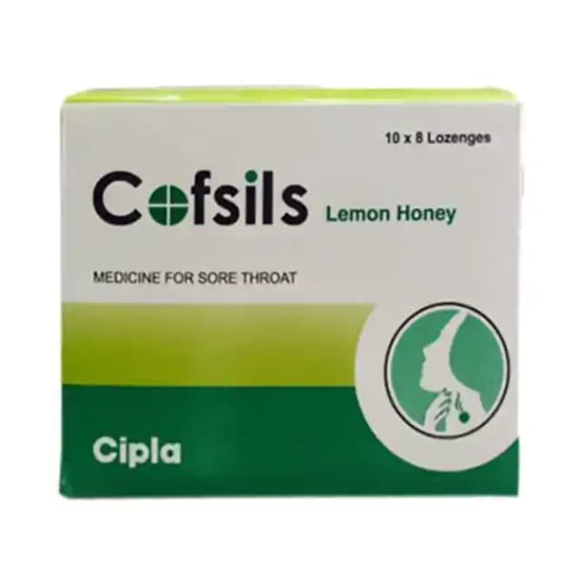 Cofsils Lozenges Honey lemon (1 Strip Of 10 lozenges)