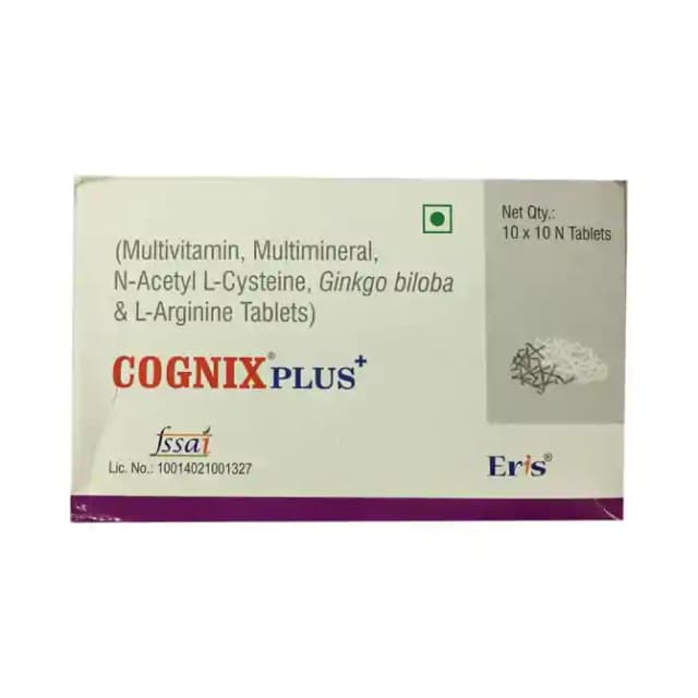 Cognix Plus + (10 tablets in 1 strip)