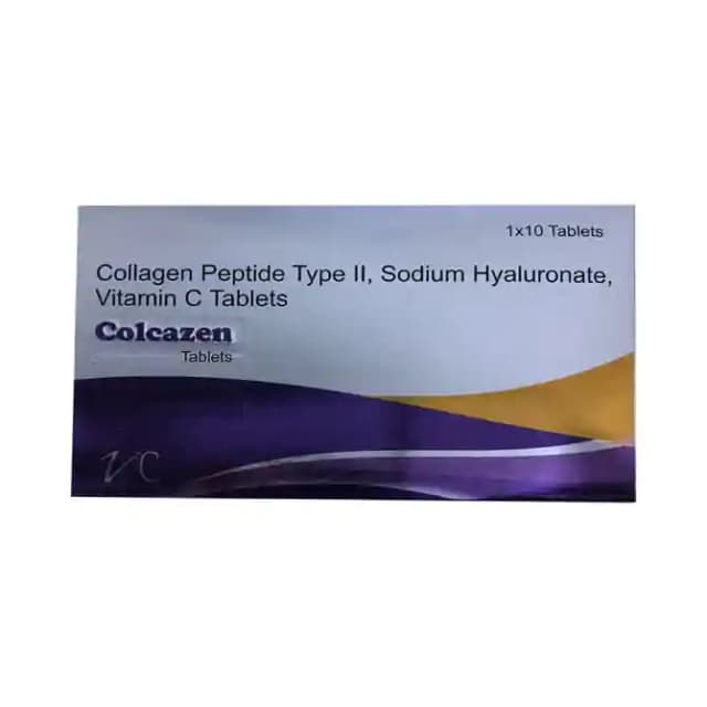 Colcazen (1 Strip Of 10 tablets)