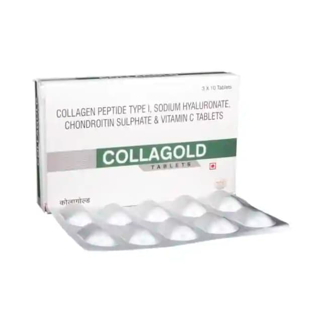 Collagold (1 Strip Of 10 capsules)