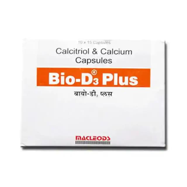 Com D3 Plus (1 Strip Of 15 capsules)