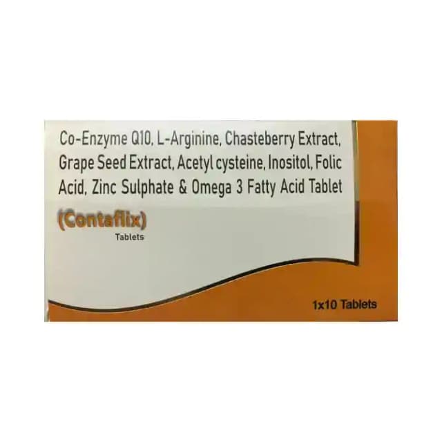 Contaflix (1 Strip Of 10 tablets)