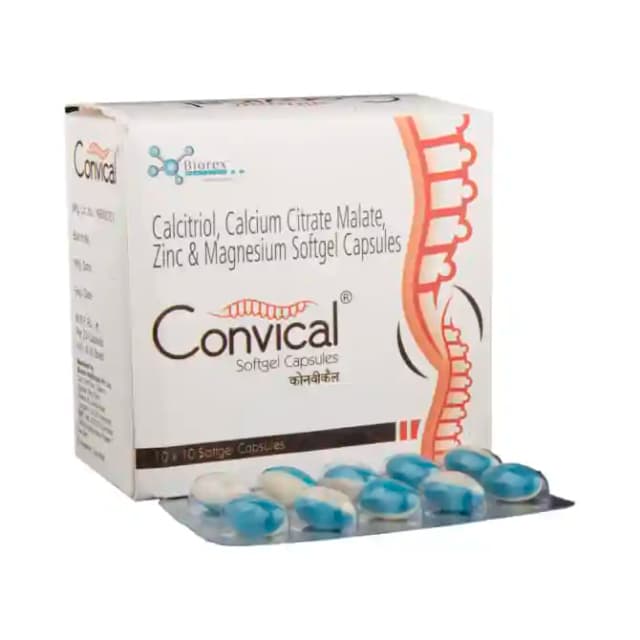 Convical (1 Strip Of 10 capsules)