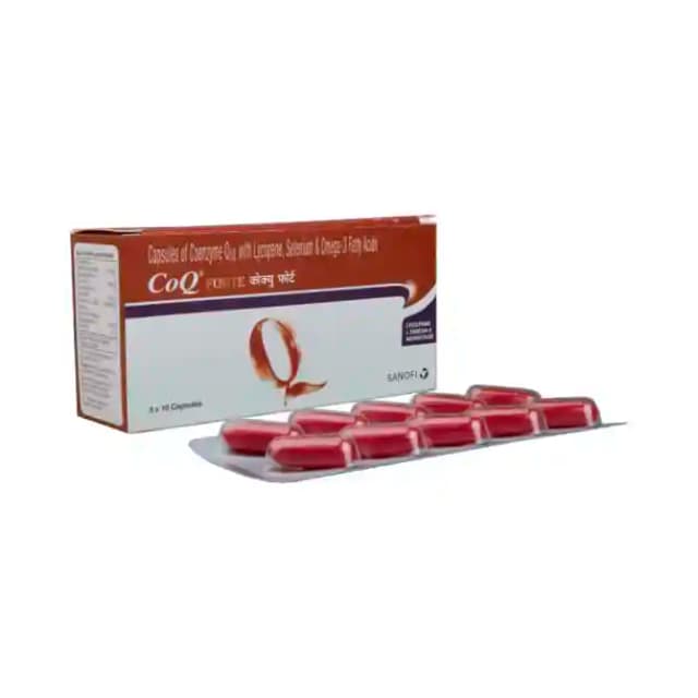 CoQ Forte (10 Capsules in 1 strip)