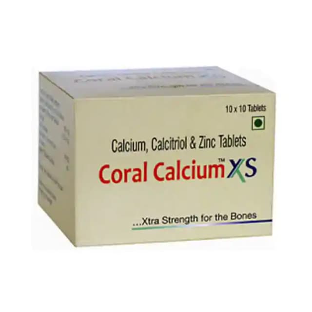 Coral Calcium XS (1 Strip Of 10 tablets)