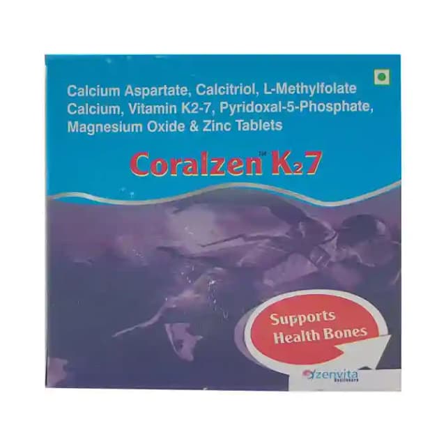 Coralzen K2 7 (1 Strip Of 10 tablets)
