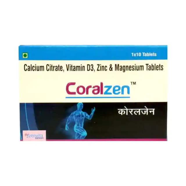 Coralzen (1 Strip Of 10 tablets)