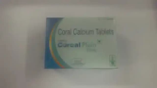 Corcal Plain 225mg (1 Strip Of 10 tablets)