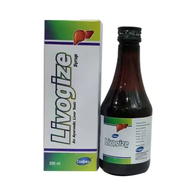 Cospex Livogize Syrup (1 Bottle of 200 ml Syrup)