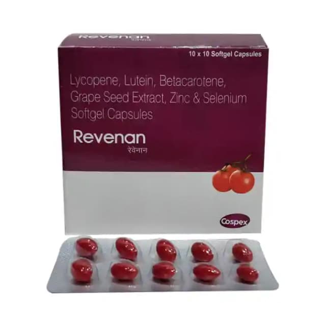 Cospex Revenan Softgel (1 Strip Of 10 soft gelatin capsules)