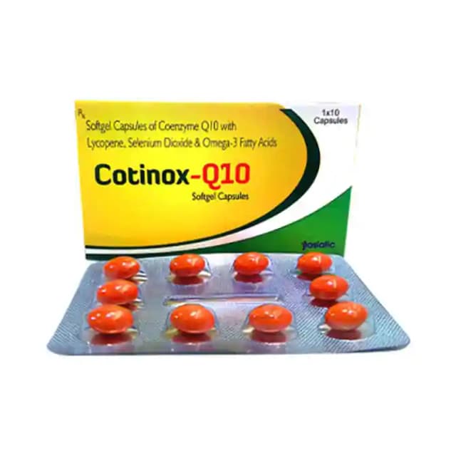 Cotinox Q 10 (1 Strip Of 10 capsules)